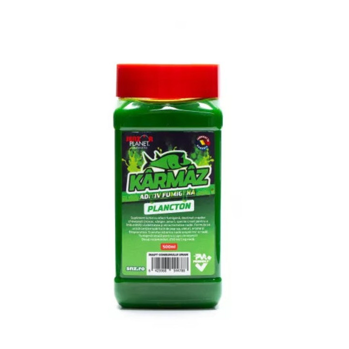 Aditiv fumigena, karmaz Senzor Planet, 500ml, plancton