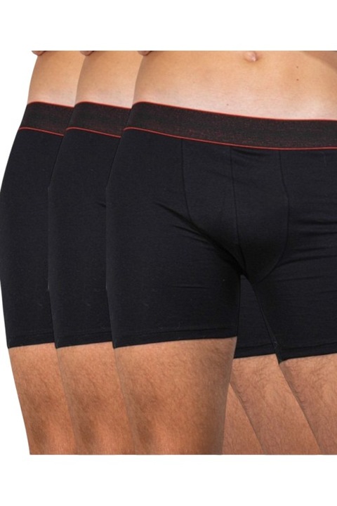 Set Boxeri Barbati cu picior lung, Negru