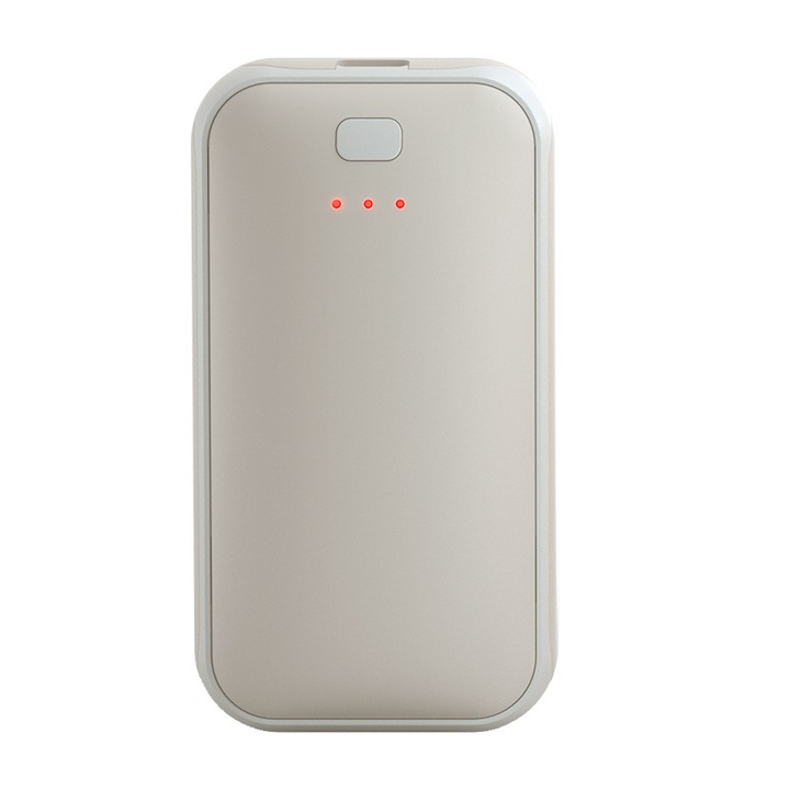 Încălzitor de mâini, ORBER, 3 setări de temperatură, 2000mAh, portabil, bej