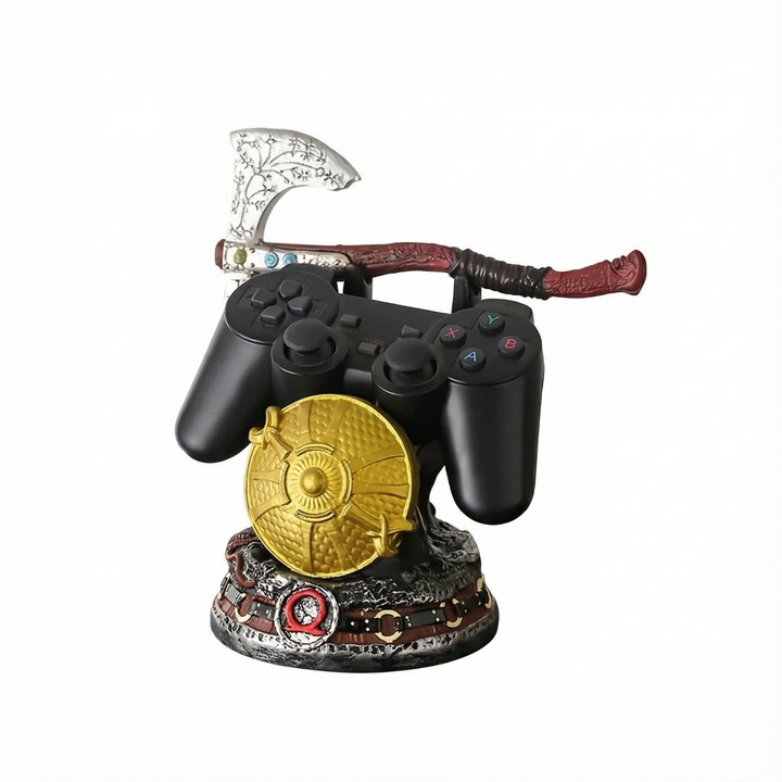 Suport pentru controler gaming AXONIX, design God of War, stabil, compact