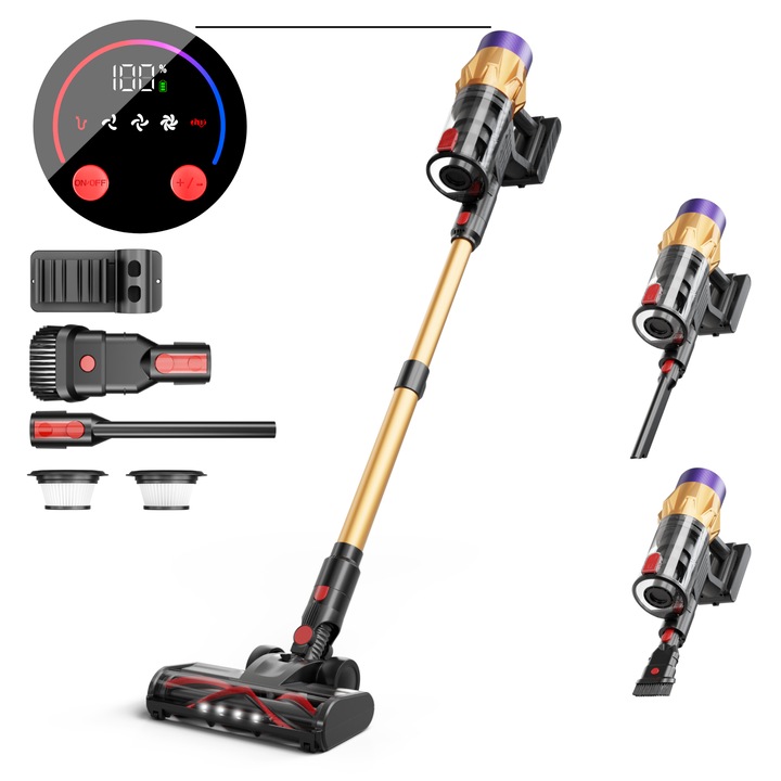 Aspirator vertical AIRROBO AC1, 550W, 1l, autonomie 50 min