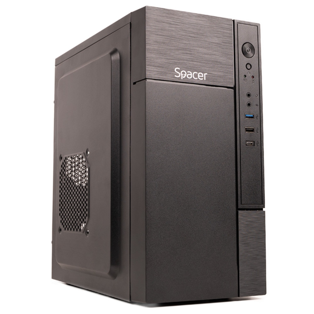 Lenovo V55T（Ryzen5 3400g／16GB／NVMe 1TB） Sistem Pc Lenovo V55t-15API Tower, Ryzen 5 3400G, 8GB RAM, 256GB