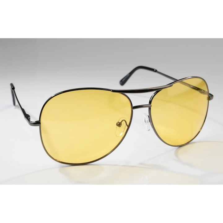 Ochelari de condus noaptea Westfalia, lentile special colorate, pentru bărbați