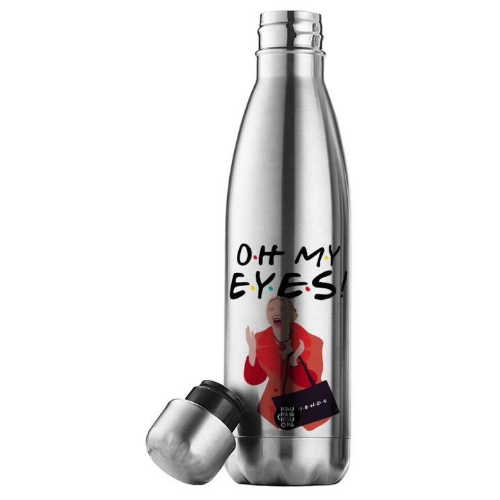 Termos din inox, 500ml, design ergonomic, izolatie avansata, fara BPA