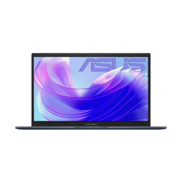 Asus VivoBook X15 Laptop, Intel Core 5 120U, 16GB Memória, 4000GB SSD, 15.6" FullHD kijelző, Kék, Magyar billentyűzet, Böngésző, Vírusirtó, Windows 11 Pro