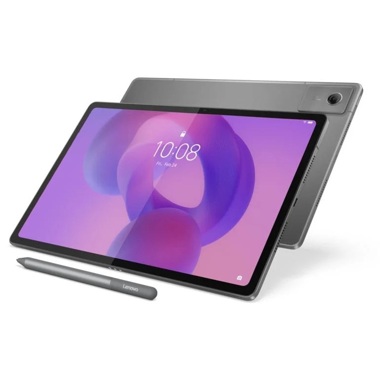 Tableta Lenovo Idea Tab Plus 12.1", 12GB RAM, 256GB, Luna Grey, cu stylus, Lenovo Tab Pen
