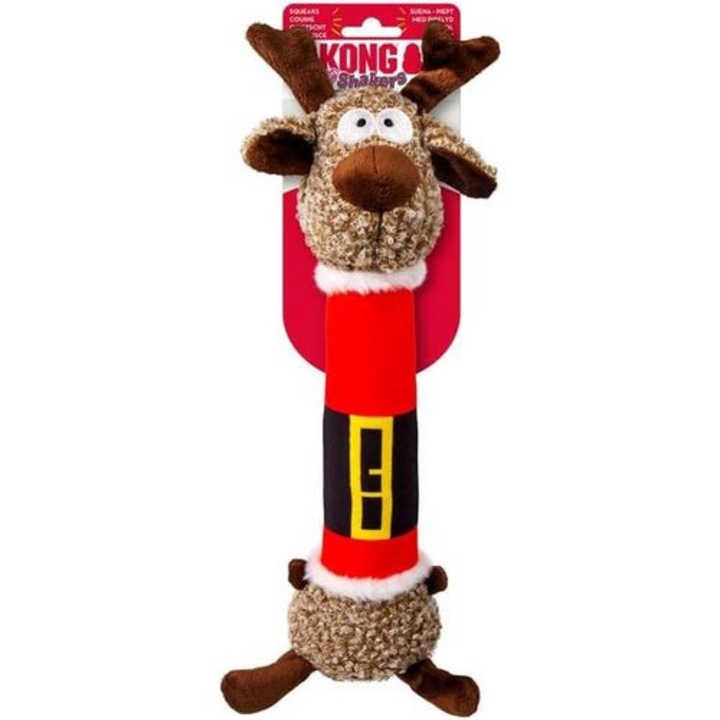 Jucarie pentru caini KONG Holiday, 7x13x35cm, multicolor