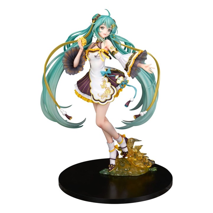 Фигурина Hatsune Miku FURYU 1/7 Фестивал на средата на есента 27 см, многоцветна