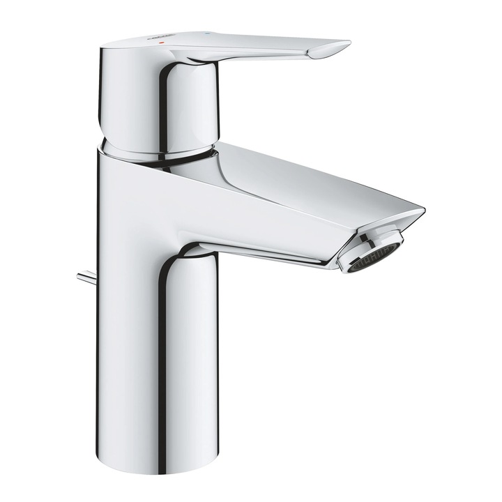 Baterie baie pentru lavoar, Grohe Start 32559, montaj stativ, monocomanda, finisaj cromat