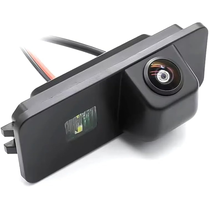 Автомобилна камера за задно виждане AHD/CVBS, Omelivon, обектив Fisheye, RCA кабел, за Volkswagen VW Polo Magotan Bora Jetta Golf5 Passat B5 B6 CC Skoda Superb (CVBS)