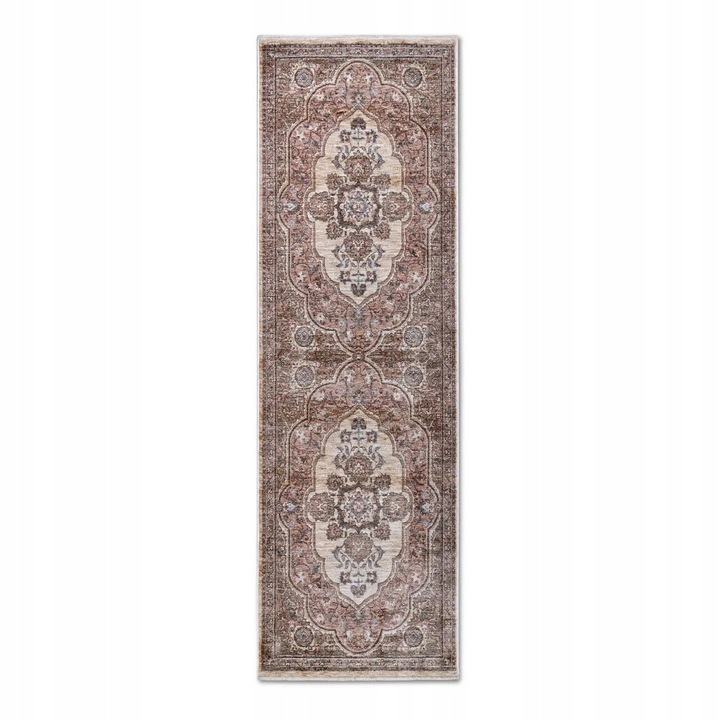 Covoare, Villeroy&Boch, Calitate Inalta, Poliester, Fire Scurte, Compatibil Cu Incalzirea Prin Pardoseala, Certificat: Oeko-Tex Standard 100, 80x200x0.7 cm, Bej