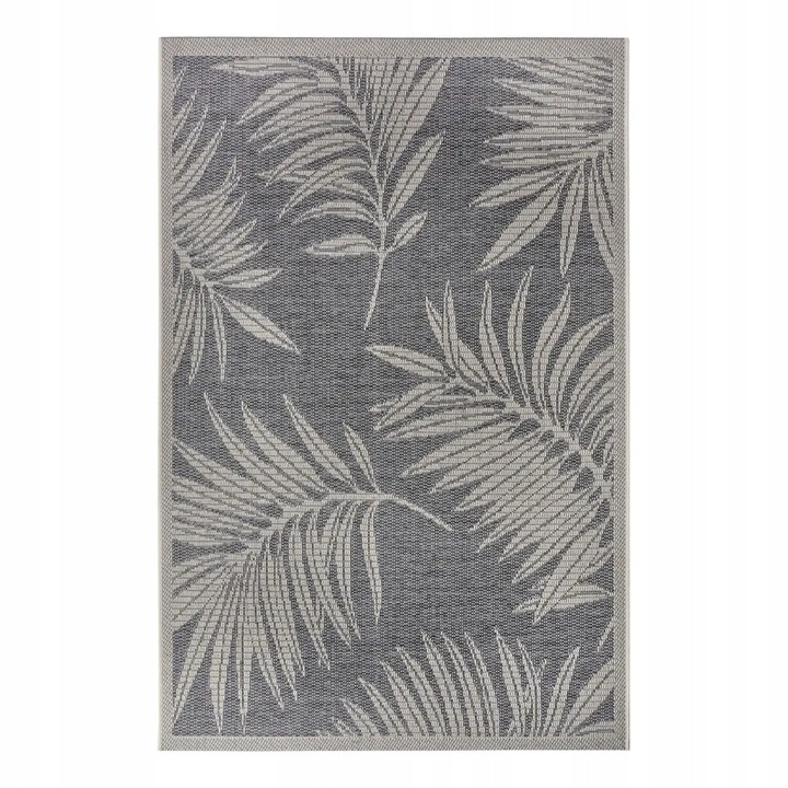 Covor terasa, Mojdywan, gri crem, 60x120cm, tip sisal, tesut plat