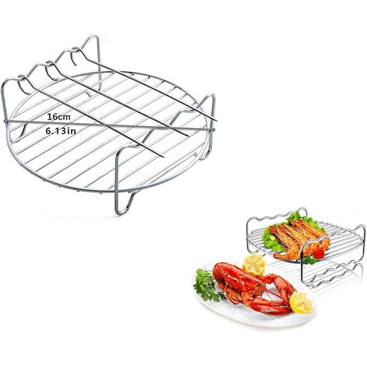 Suport din inox pentru Airfryer