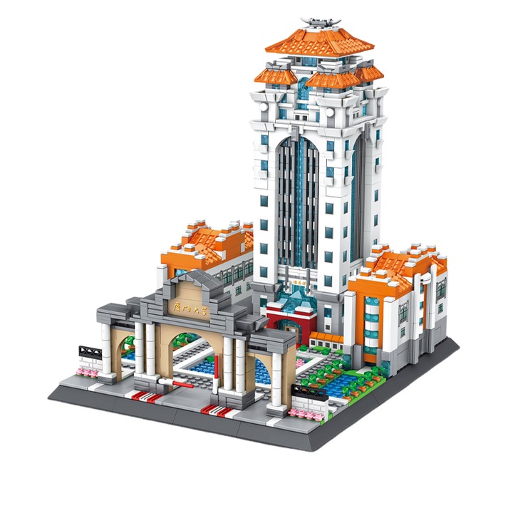 Комплект за конструиране, Xiamen University, 1984, K3040, многоцветен, за деца и възрастни