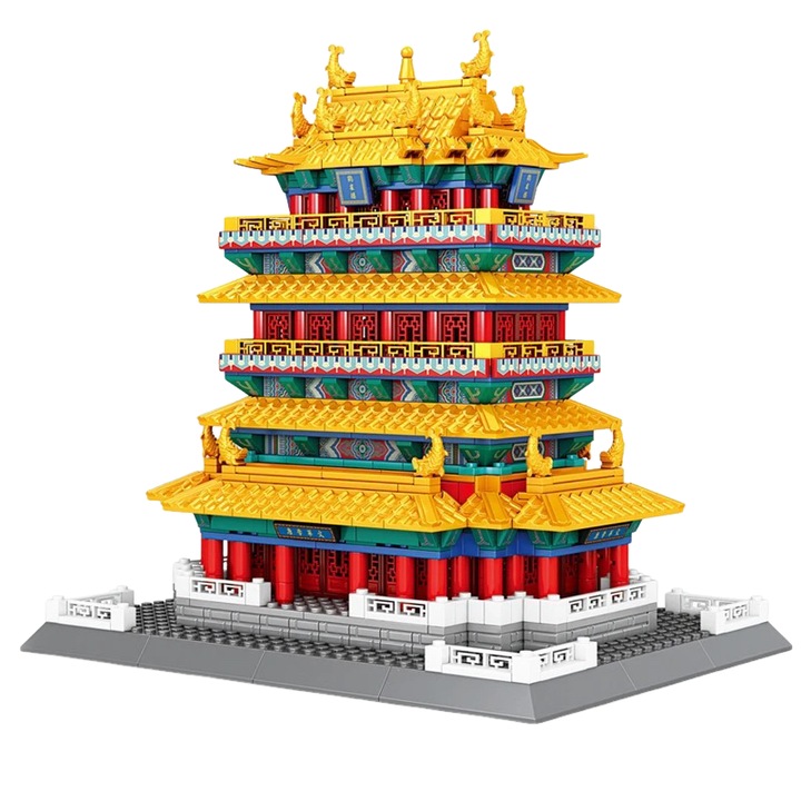 Комплект за конструиране Stork Tower, 1303 части, подаръчна опаковка, за деца и възрастни