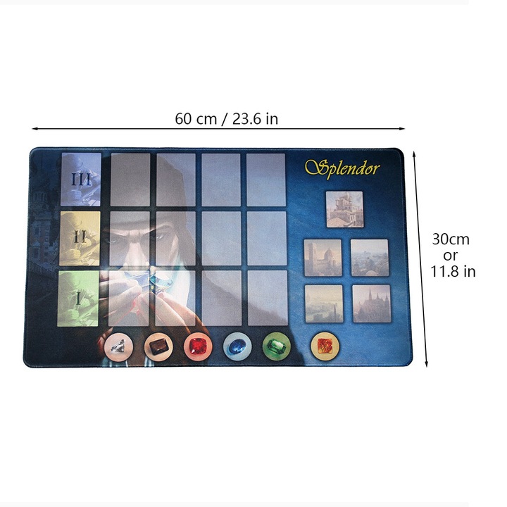 Társasjáték Párbaj, 2 játékos, 30 perc, drágakő szőnyeg