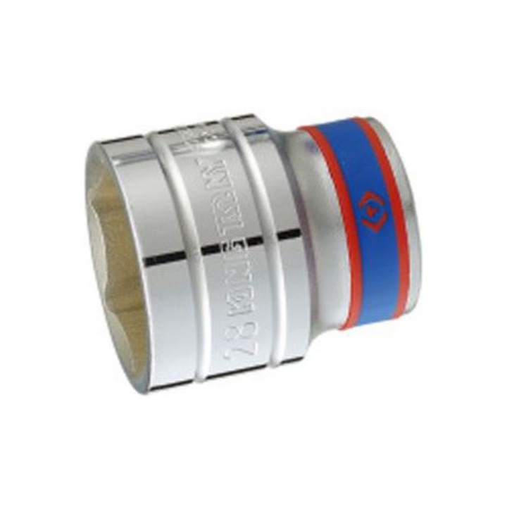 Rövid kulcs 1/2", King Tony, 6-lapú, krómozott, 7mm, 38mm