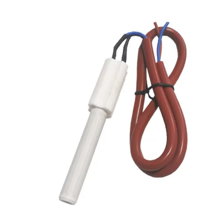 Rezistenta ceramica de aprindere de 250 W pentru cazane si seminee, tija de aprindere cu incalzire instantanee, combustibil bio-peleti, aprindere electronica, tub de incalzire la temperatura inalta, 220 V/250 W