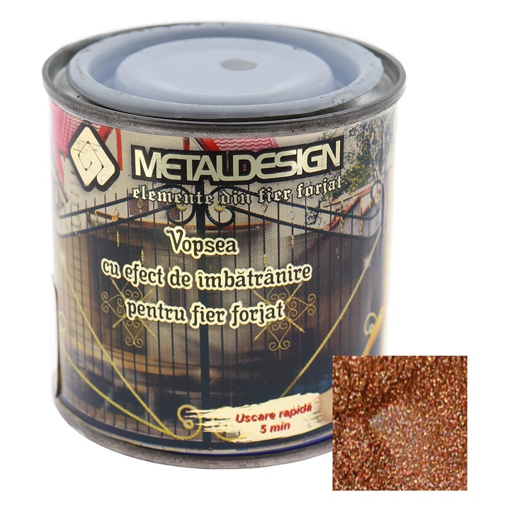 Patina hatású festék fémre, beltérre / kültérre, réz, 0.25 L