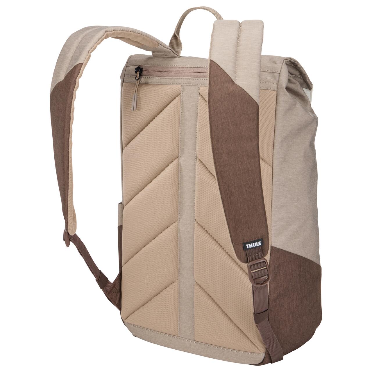 Rucsac urban cu compartiment laptop, Thule, Lithos, 16L, Nuanced Brown