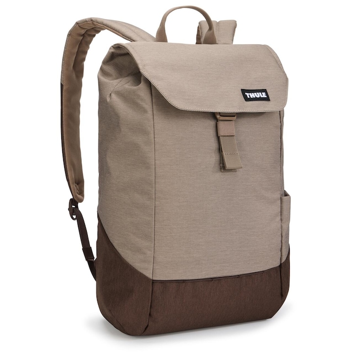 Rucsac urban cu compartiment laptop, Thule, Lithos, 16L, Nuanced Brown