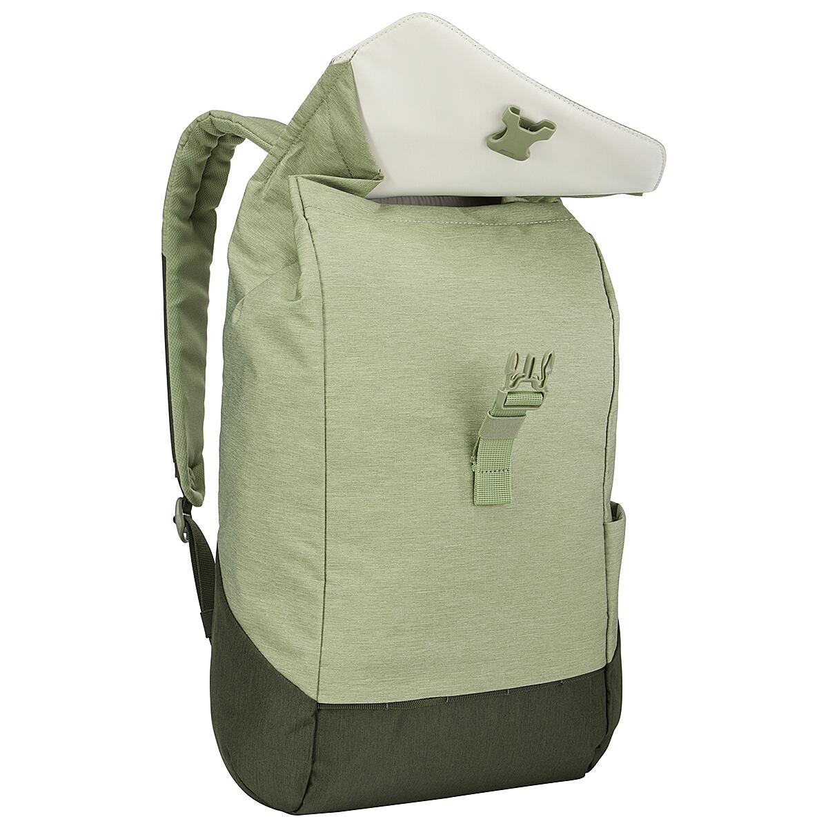Rucsac urban cu compartiment laptop, Thule, Lithos, 16L, Quiet green