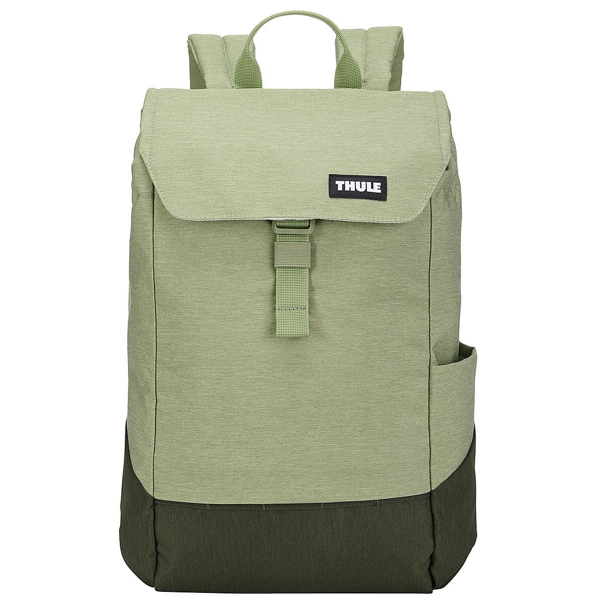 Rucsac urban cu compartiment laptop, Thule, Lithos, 16L, Quiet green