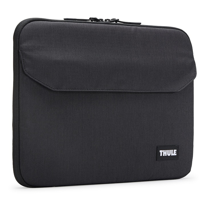 Husă laptop Thule Lithos, neagră, pentru MacBook Air 13", dimensiuni 33x3.5x23.5cm