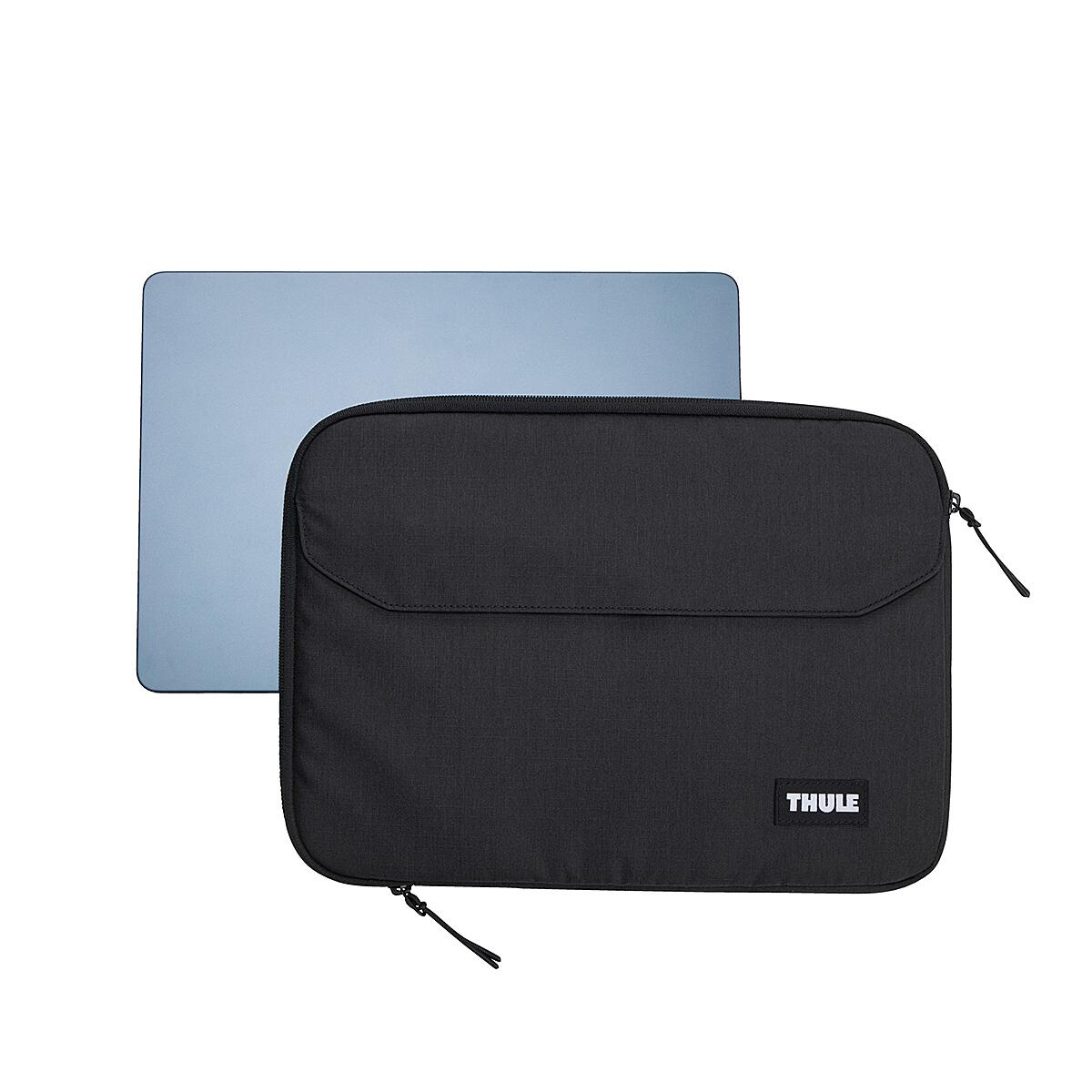Husă laptop Thule Lithos, neagră, pentru MacBook Air 13", dimensiuni 33x3.5x23.5cm