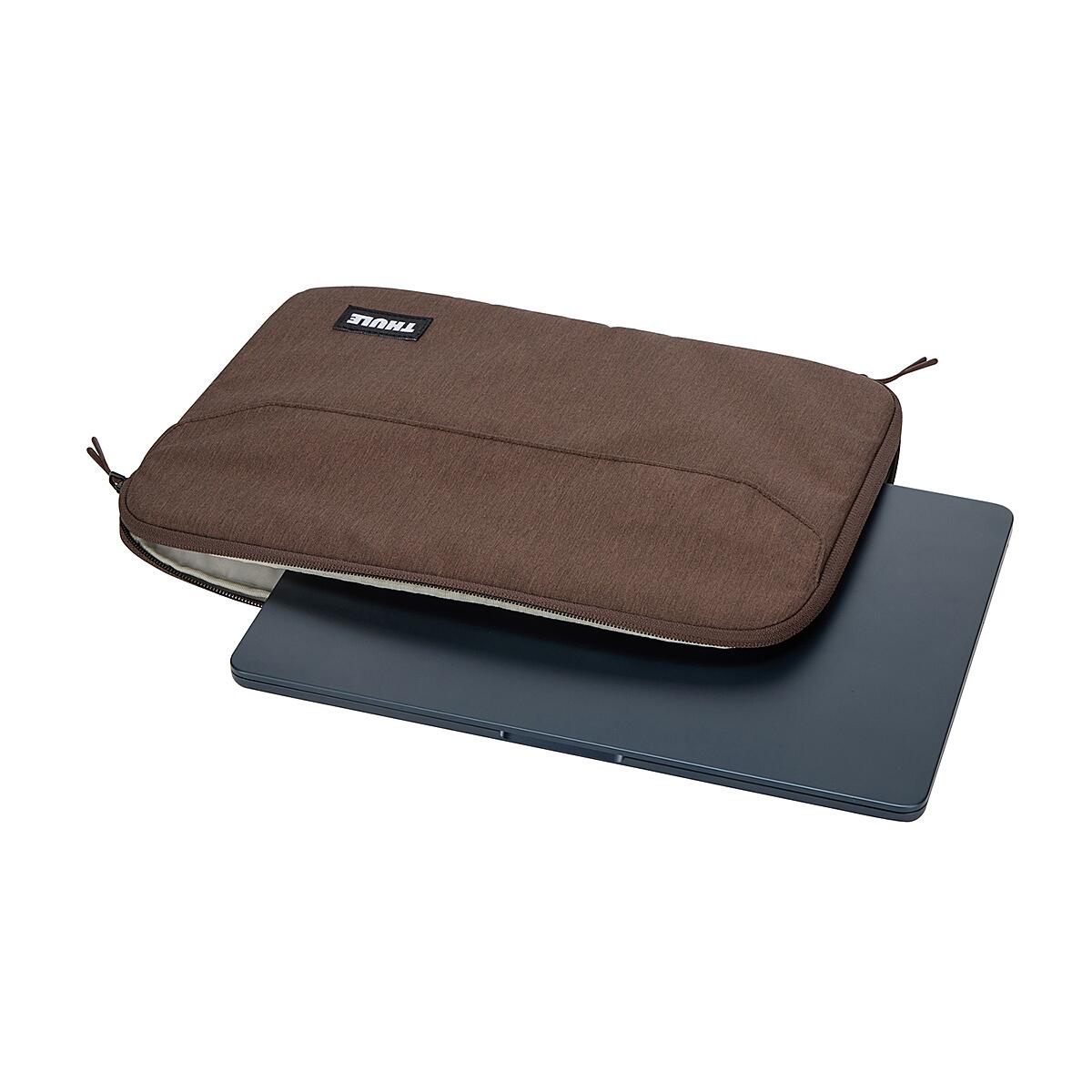 Husă laptop Thule Lithos, 13 inch, maro, dimensiuni 33x3.5x23.5cm