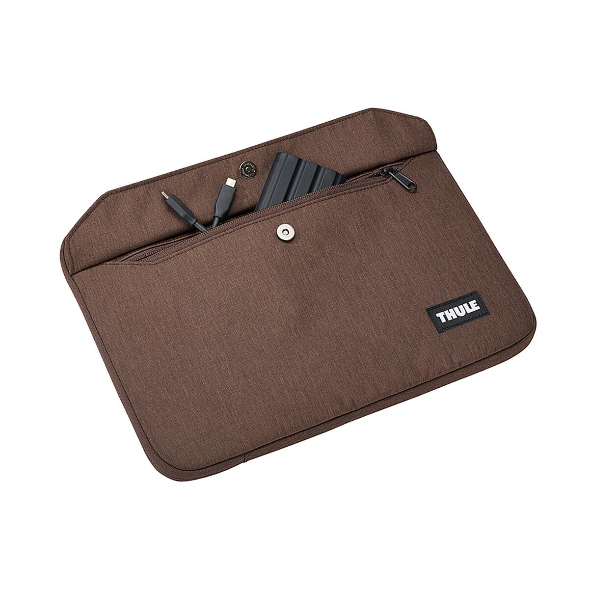 Husă laptop Thule Lithos, 13 inch, maro, dimensiuni 33x3.5x23.5cm