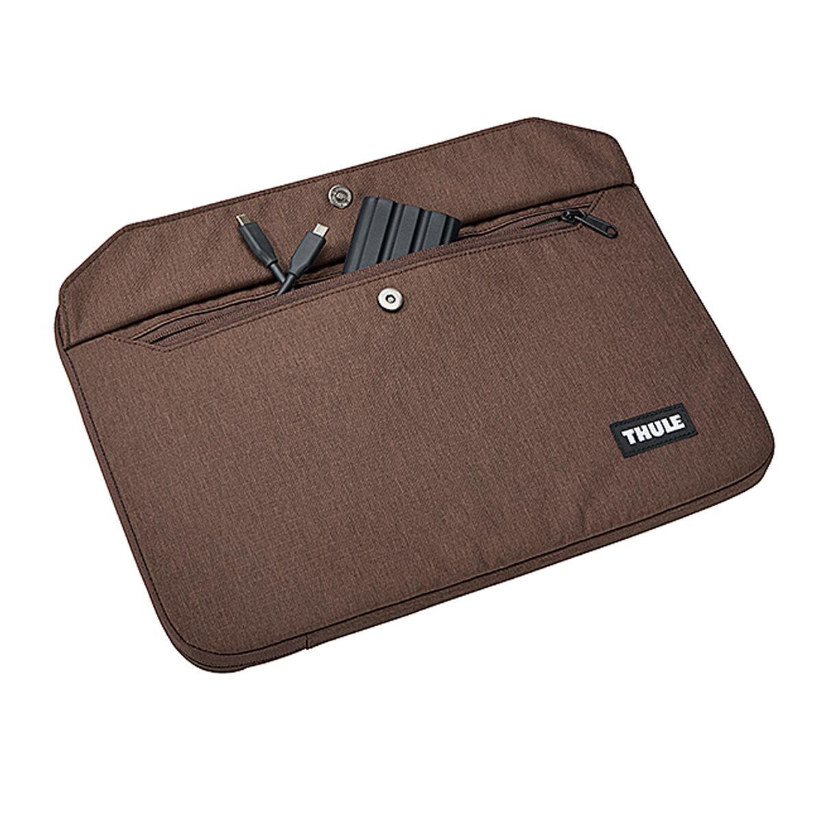 Husă laptop Thule Lithos, 15", maro, dimensiuni 37x3.5x27cm