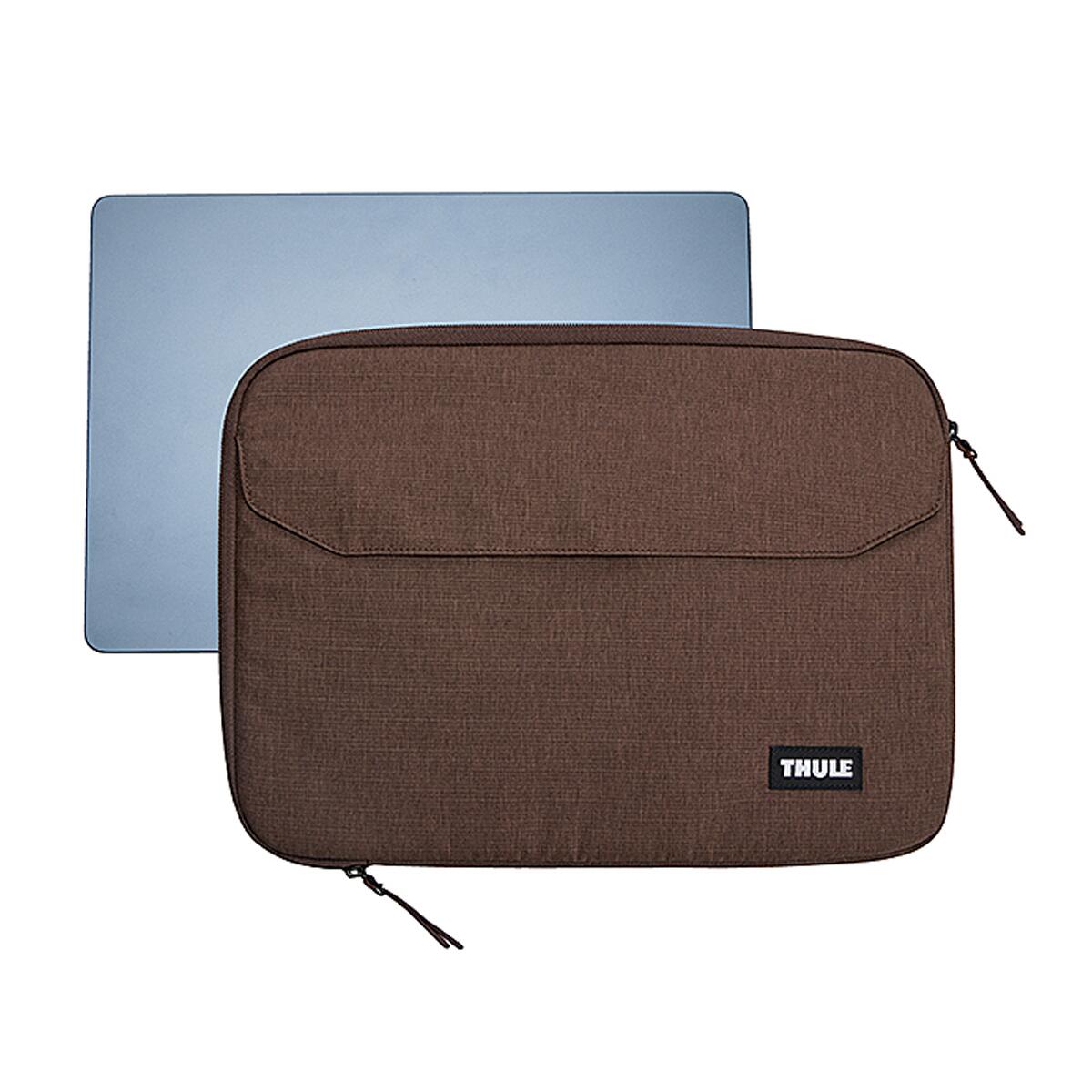 Husă laptop Thule Lithos, 15", maro, dimensiuni 37x3.5x27cm