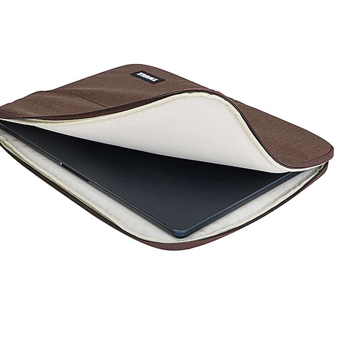 Husă laptop Thule Lithos, 15", maro, dimensiuni 37x3.5x27cm