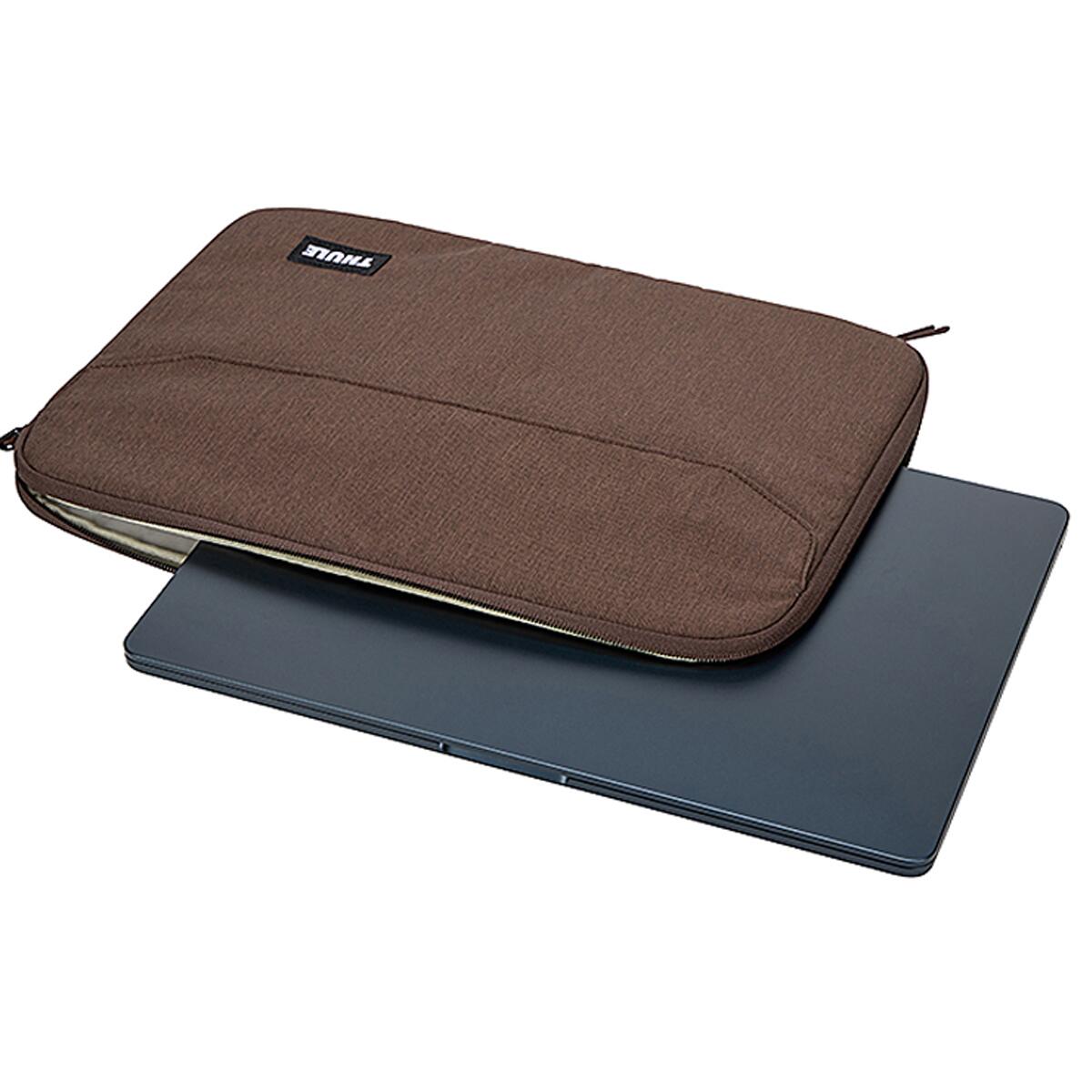 Husă laptop Thule Lithos, 15", maro, dimensiuni 37x3.5x27cm