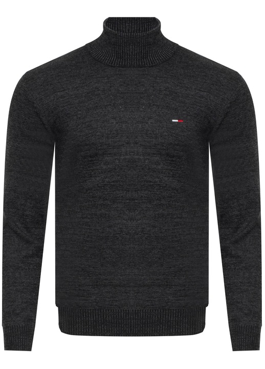 Pulover barbati, Must, S81516, gri inchis, material moale, croiala confortabila