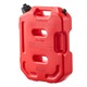Canistră combustibil 10 L, debit 15 L/min, etanșă, roșie, 350x145x470mm
