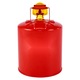 Bidon benzina de siguranta, 19 L, capac cu inchidere automata, opritor de flacara inoxidabil, rosu, 292x423mm