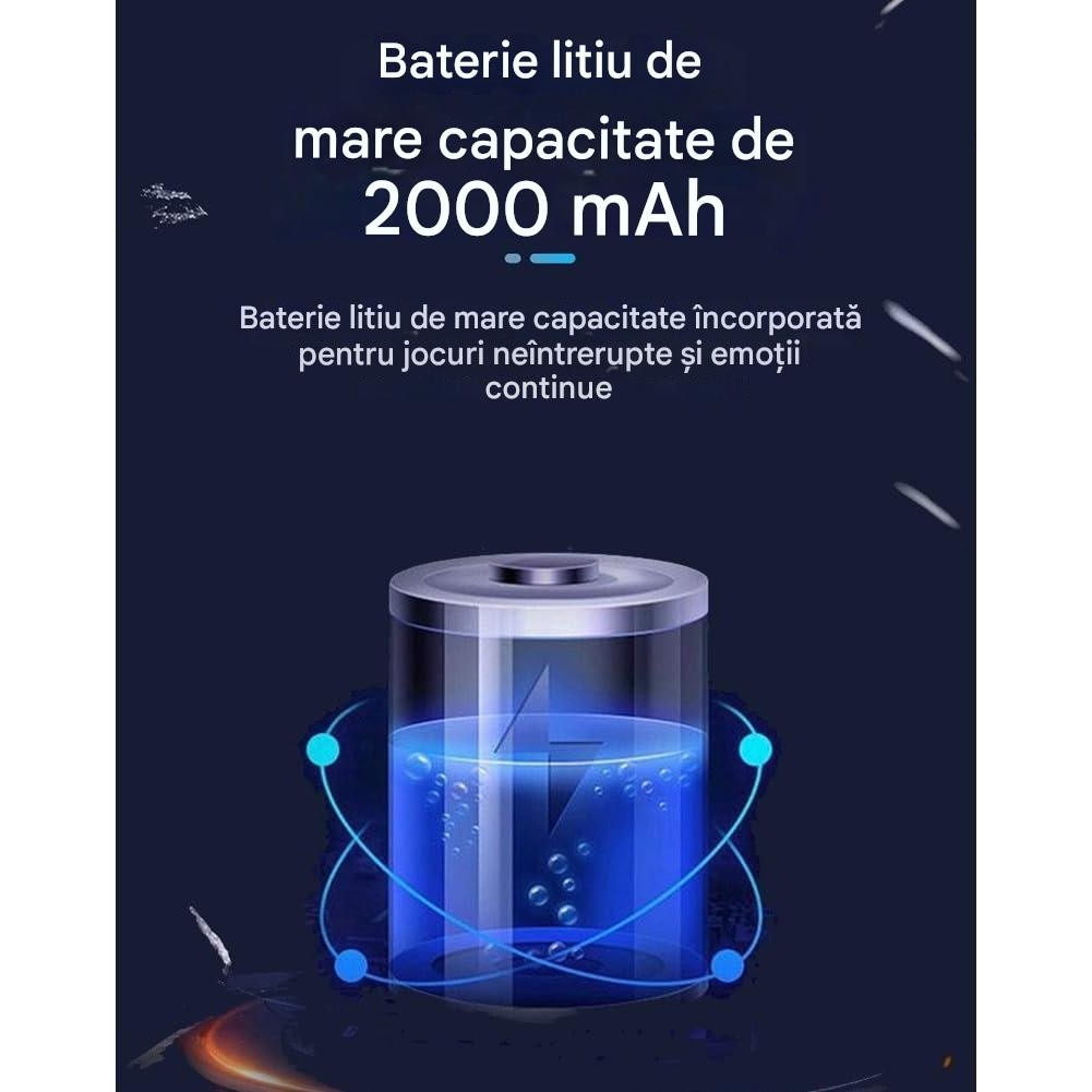 Consolă Portabilă Retro X9, Ecran IPS 5 "5", Peste 2000 Jocuri, Stocare Extensibilă 8 GB, Multicolor, 10, 9x10, 9x23, 9 cm