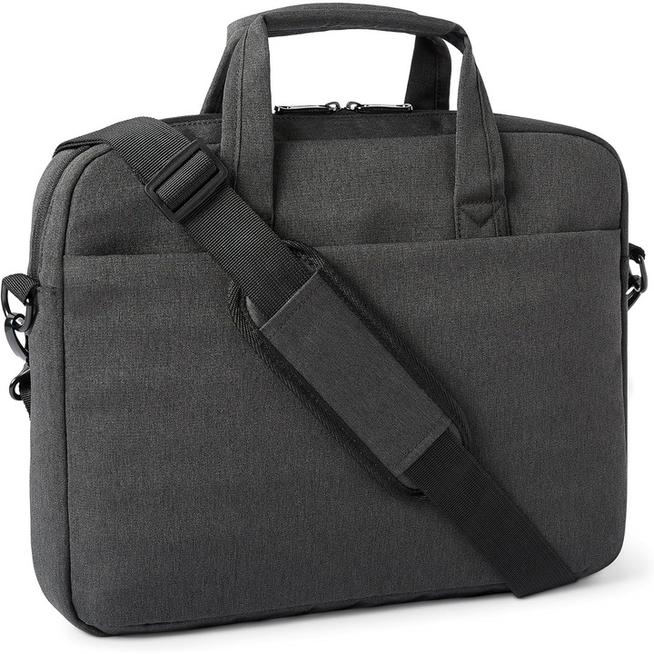 Geanta laptop Herusi 15.6 inch negru 39x8x28.5cm