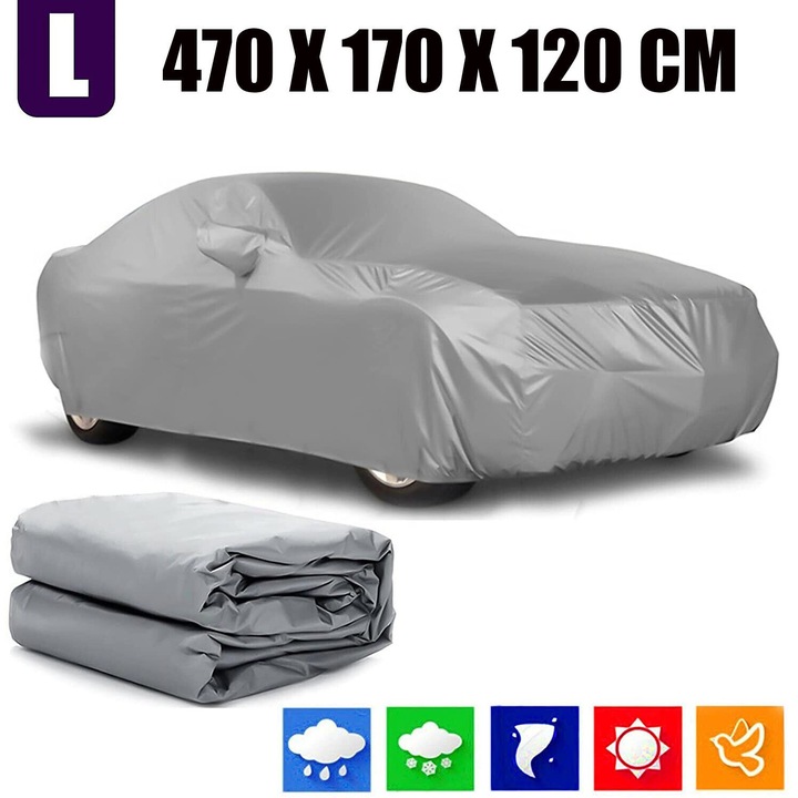 Autóhuzat, OEM, univerzális, szürke