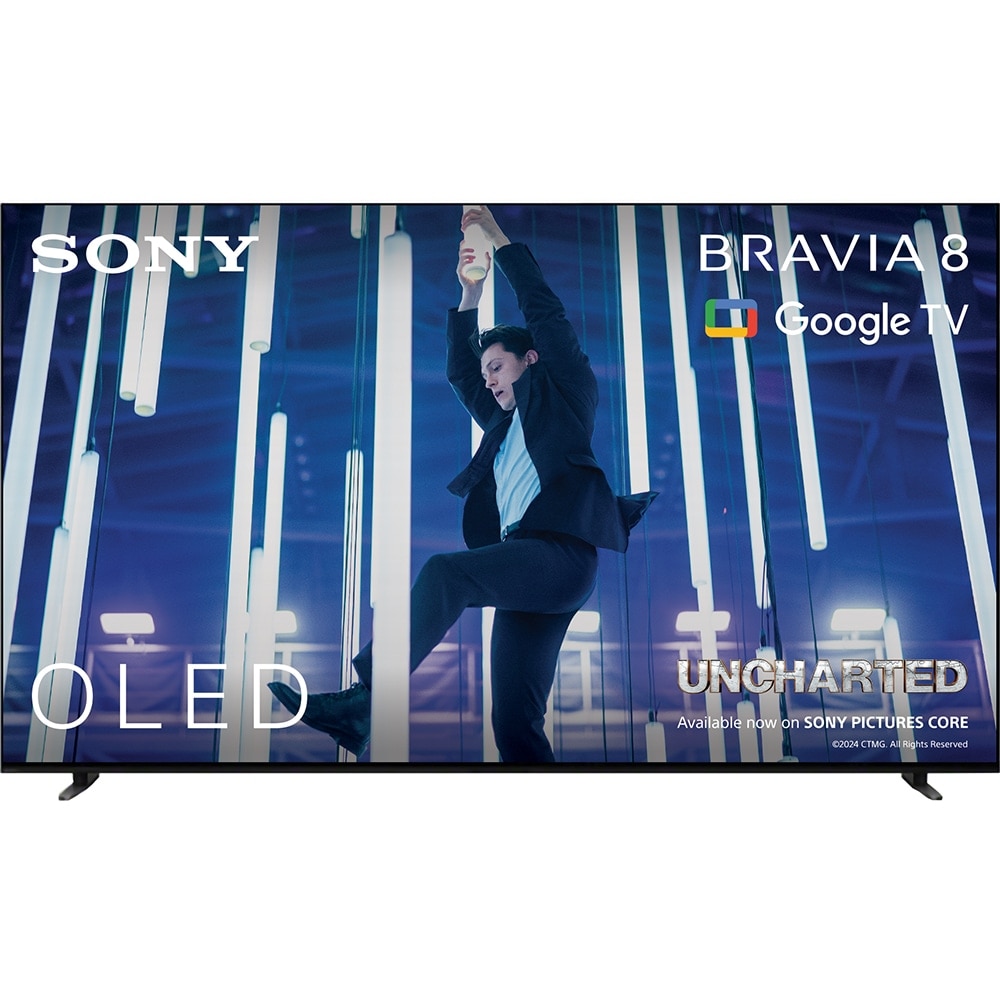 Televizor Smart TV Sony K55XR8AB, OLED, 4K, 139 cm, Negru
