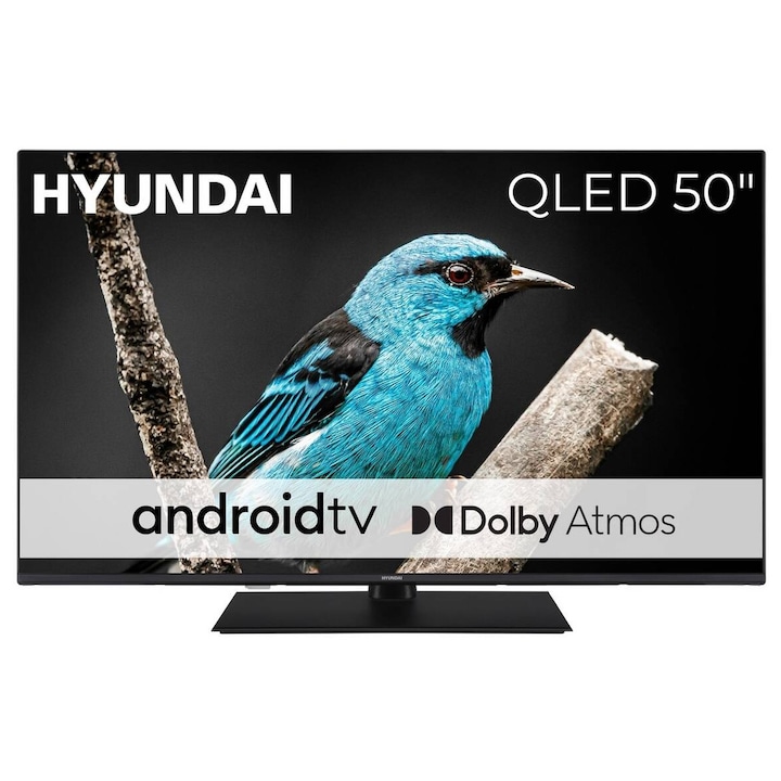 Televizor Hyundai 50 inch Smart 4K Negru 127x73cm