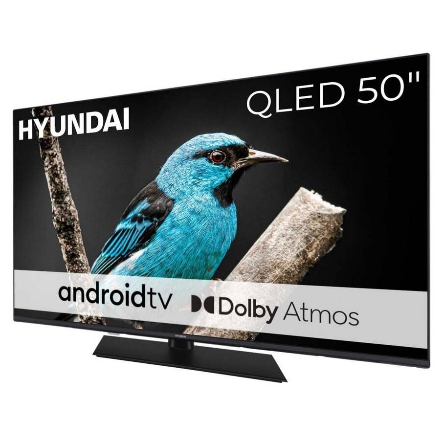 Televizor Hyundai 50 inch Smart 4K Negru 127x73cm