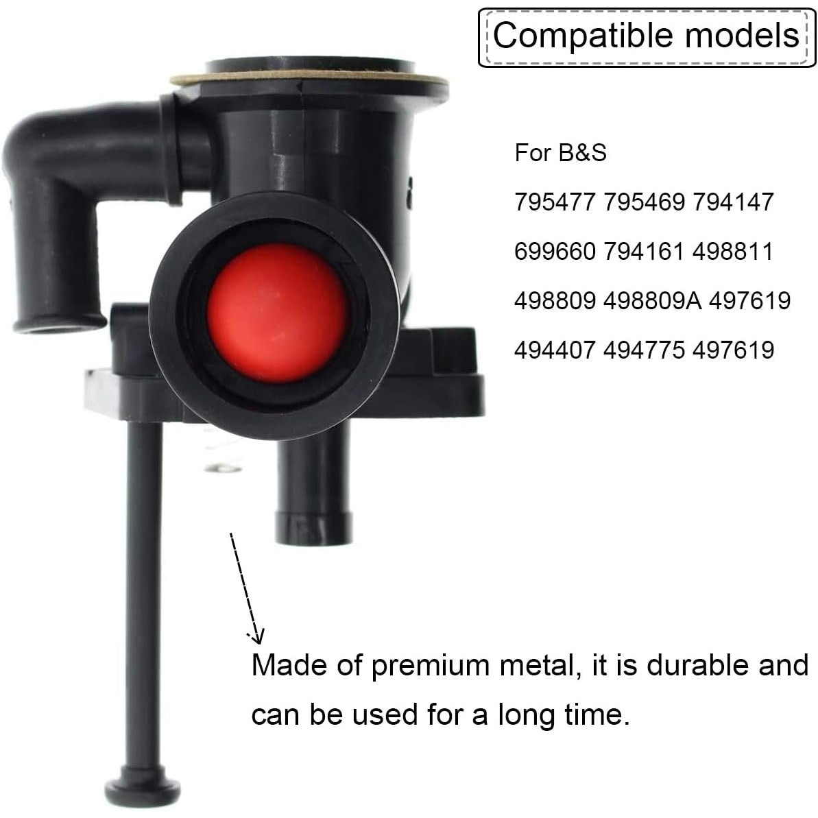 Карбуратор за двигател Briggs & Stratton B&S, съвместим с 09J000 795469 ...