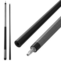 Tac de biliard, 147 cm, 595 g, fibra de sticla, varf piele 13 mm, set 1 bucata