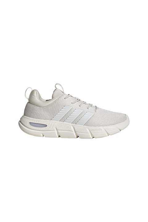 adidas Sportswear, Pantofi sport din plasa Cloudfoam Flex, Gri deschis