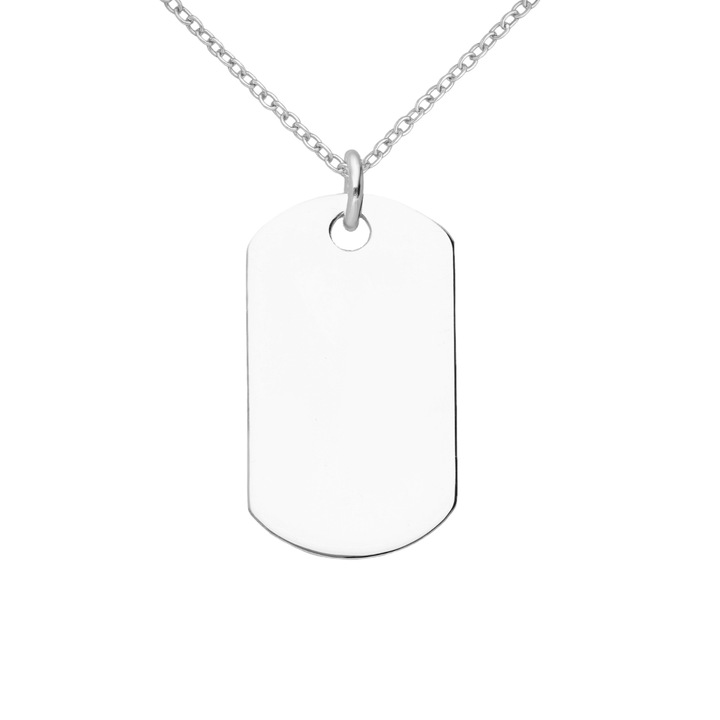 Placuta ARMY din argint - Militar Name