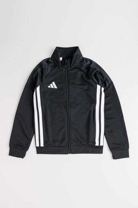 adidas Performance, Футболен екип TIRO с цип, Бял/Черен