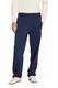 adidas Originals, Pantaloni de trening cu talie elastica Firebird, Rosu, Alb, Albastru inchis, M